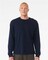 BELLA + CANVAS Heavyweight Long Sleeve Crewneck T-Shirt for Streetwear Style & Layering Wear Essential Tee